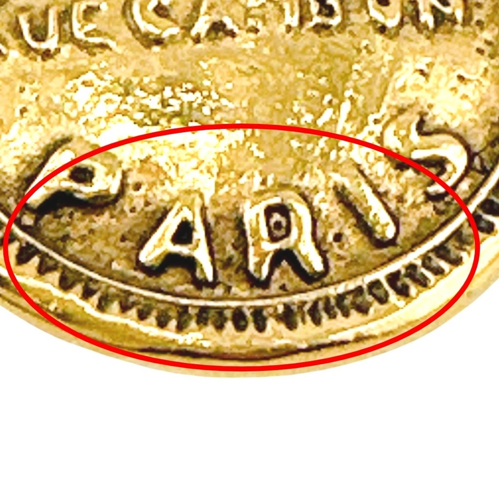 CHANEL Authentic Vintage Gold Earrings - Picture 7 of 11